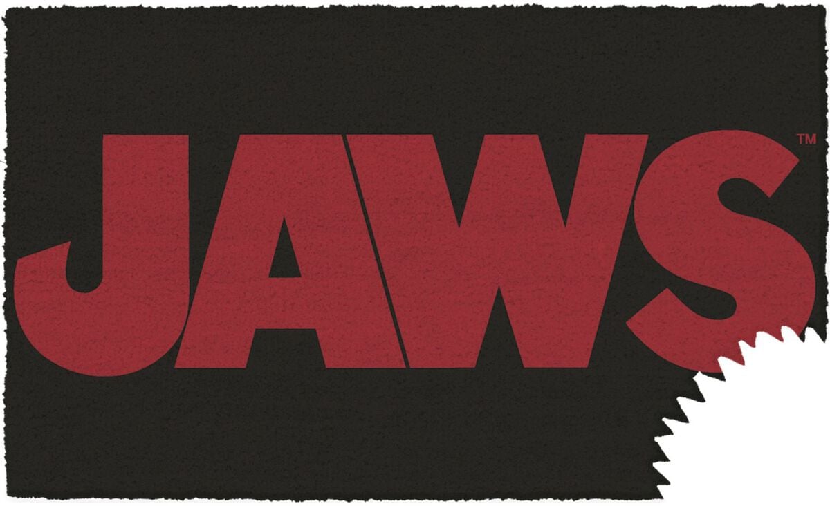 8435450233340 - Jaws Fußmatte schwarz rot 8435450233340 - Jaws Fußmatte schwarz rot