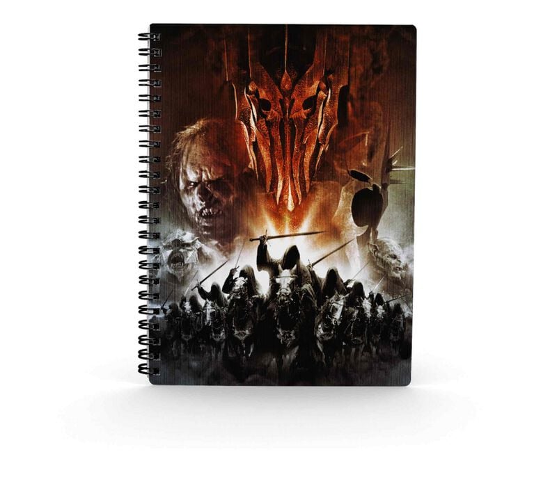 8435450251696 - Mordor Evil Army - 3D Effekt Notizbuch Notizblock multicolor 8435450251696 - Mordor Evil Army - 3D Effekt Notizbuch Notizblock multicolor