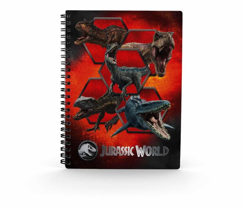 8435450254246 - Jurassic World - Carnivorous - 3D Effekt Notizbuch Notizblock multicolor 8435450254246 - Jurassic World - Carnivorous - 3D Effekt Notizbuch Notizblock multicolor