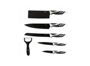 8435484010245 - Messer Swiss schwarze 6-Messer Set - Cecotec 8435484010245 - Messer Swiss schwarze 6-Messer Set - Cecotec