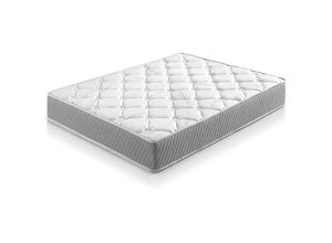 8435487709771 - Marckonfort - Matratze Soft Confort 120x190 cm Tonnentaschenfederkernmatratze 22 cm hoch mittlere bis hohe Festigkeit - Weiß