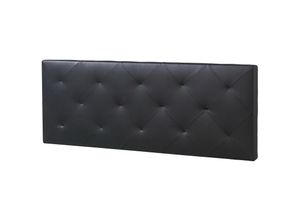 8435487710944 - Marckonfort - Polsterbett Kopfteil Rombo 150x60 cm Schwarz