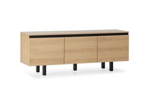 8435487745120 - Vs Venta-stock - TV-Schrank Molina 3 eichefarben - Eiche