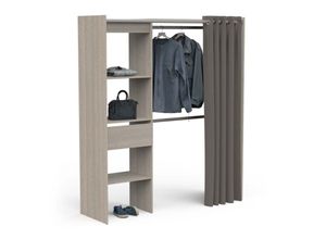 8435493130453 - Befara - offener kleiderschrank mit schublade tenesi