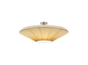 8435493700342 - Deckenlampe Siam 80 nickel cremefarben Kunststoff