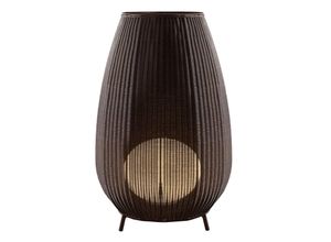 8435493700922 - Amphora 03 Terrassenleuchte rattan brown