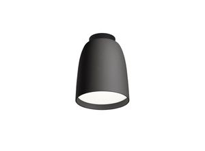 8435493700953 - LED-Außen-Deckenlampe Nut schwarz Alu Stahl Ø 10 cm