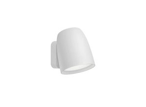 8435493702940 - LED-Außenwandlampe Nut weiß Alu Stahl Höhe 135 cm