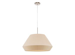 8435493710433 - Mei 60 - runde Stoff-Pendelleuchte in Creme