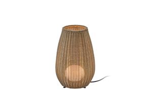 8435493713762 - LED-Tischleuchte Amphora braun beige Höhe 47 cm