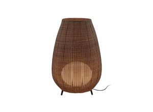 8435493733579 - LED-Terrassenleuchte Amphora 123 cm grafitbraun braun