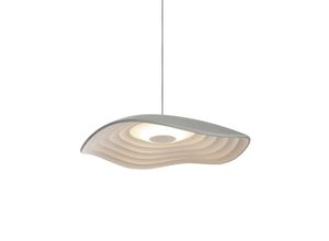 8435493735610 - LED-Hängeleuchte Valentina S24 grau weiß Ø 24 cm