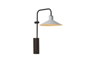 8435493736099 - Platet A02 Wandlampe E14 Schalter hellgrau