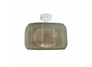 8435493740737 - Außen-Deckenlampe Fora naturweiß beige Ø 50 cm