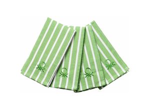 8435496436767 - Set 4PCS Kochtücher 33x45 cm 170 gsm 100%Baumwollgrün Benetton