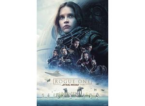 8435497202965 - Grupo Erik - Rogue One a Star Wars Story Poster One Sheet Jyn Erso K-2SO Baze Malbus Chirrut Imwe Cassian Andor Bodhi Rook