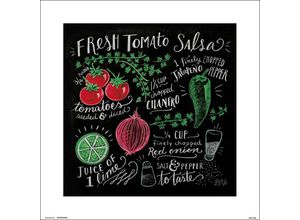 8435497215835 - Grupo Erik - Lily & Val Kunstdruck Fresh Tomato Salsa Chalk Art