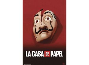 8435497229955 - Grupo Erik - La Casa De Papel Poster Haus des Geldes Maske