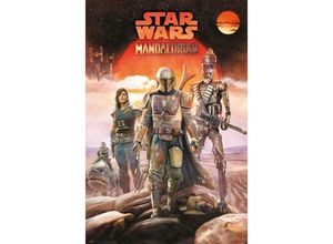 8435497232665 - Grupo Erik - The Mandalorian Poster Crew tv Serie