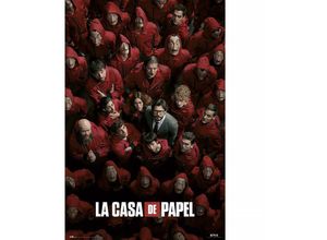 8435497257323 - La Casa De Papel Poster Haus des Geldes