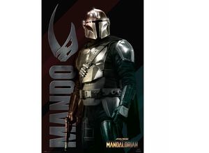 8435497257378 - Grupo Erik - The Mandalorian Poster Mando Dark