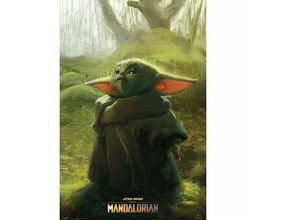 8435497257392 - The Mandalorian Poster Grogu The Child