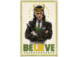 8435497262464 - Grupo Erik - Loki Poster Believe Tom Hiddleston Marvel TV-Series