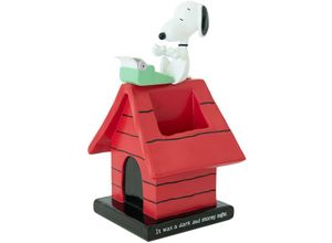 8435497280406 - Grupo Erik - Peanuts Snoopy 3D Stiftehalter Snoopy mit Schreibmaschine rot schwarz weiß aus Kunstharz in Geschenkverpackung