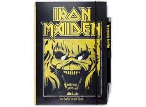 8435497293598 - Iron Maiden Premium Notizbuch din A5 The Beast on the Road gebunden 192 Seiten liniert mit Projektorstift