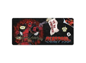 8435497293932 - Grupo Erik - Marvel Deadpool xl Mouse Pad für Tastatur bedruckt aus Kautschuk & Polyester 80 x 35 cm in Geschenkverpackung