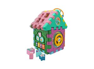 8435507865258 - Peppa Wutz Aktivitäten Haus mit Ton Licht und verschiedenen Rätsel und Puzzle