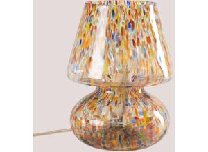 8435507983211 - Sklum - Tischlampe aus Glas Suri c - c 8435507983211 - Sklum - Tischlampe aus Glas Suri c - c