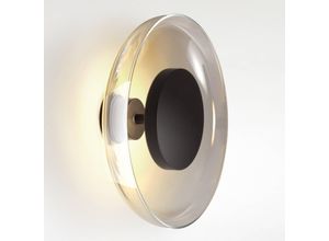 8435516884387 - MARSET Aura LED-Wandleuchte Ø 25 cm rauchgrau