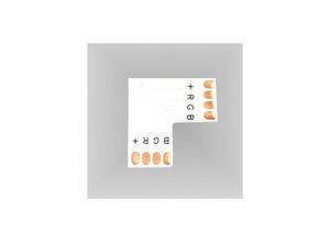 8435523810515 - Jandei - Pack 10 rgb -Anschlusseinheiten bei 90º 10 mm für led -Streifen