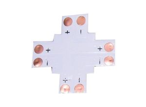 8435523810645 - Pack 10 Cross -Einheiten für Stecker 8 mm led -Streifen 2 Kontakte - Jandei