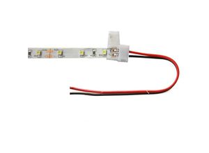 8435523810652 - Pack 10 Einheiten Stecker led 8mm Druck 2 Kontaktkabel 15 cm - Jandei