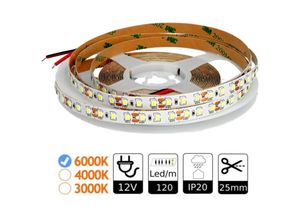 8435523810973 - Jandei - led pira 12V 6000K 120 LEDs Metro IP20 SMD2835 bobina 5 mts