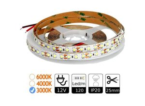 8435523811024 - Jandei - 12V 3000ºK 120 led tira IP20 LEDs Metro IP20 SMD2835 bobina 5 mts