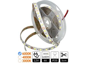 8435523811253 - Jandei - Tira led 12V 6000ºK 60 LEDs U -Bahn IP20 SMD5050 bobina 5 mts