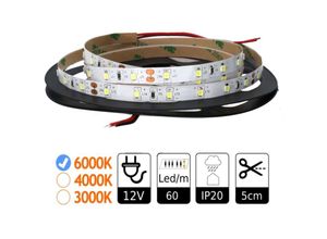 8435523811369 - Jandei - Tira led 24V 6000ºK 60LEDS Doppel -Leiter IP20 SMD2835 bobina 5 mts