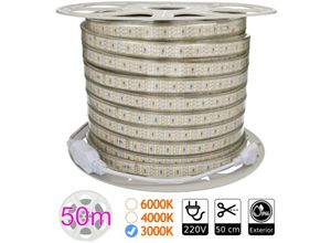 8435523812076 - 220 v Triple 3000K 276 led Metro 50m Außenschnitt 50 m Schnitt 50 m 50 m - Jandei