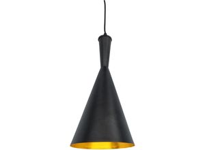 8435523812311 - Trompetenlampe 18 cm Schwarzer KugGant E27 Black Cilling Moderne Lampe - Jandei