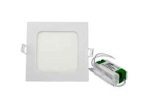 8435523813721 - Downlight led 6W 4200K Square Bracker White Downlight led led - Jandei