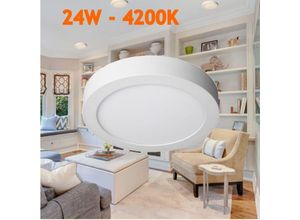 8435523813905 - Jandei - Downlight LED 24W 4200ºK runde weiße Oberfläche LED LED LED