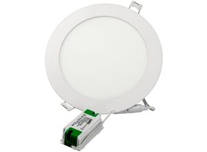 8435523814308 - Jandei - Downlight led 12W Slim Extrafino 6000ºK Redondo Embrar White Place Ÿ170x13 mm Montageloch ¤150 mm 120º Öffnungswinkel