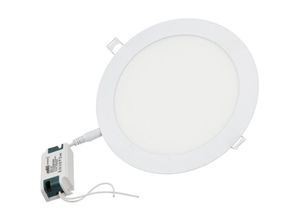 8435523814339 - Downlight led 15W Slim Extrafino 6000ºK Redondo Embrar White Place Ÿ190x13 mm Montageloch Ÿ170 mm 120º Öffnungswinkel - Jandei