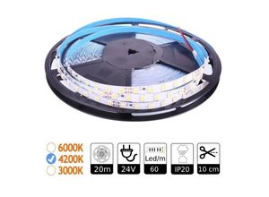 8435523822136 - Jandei - led tira 24V SMD5050 4200K innere bobina 20M Konstante leichte led -Streifen