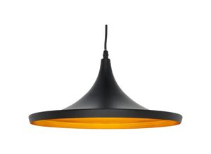 8435523822570 - Nonla Conica Deckenlampe 35 cm Schwarz und Gold Anhänger moderne Lampe - Jandei