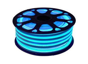 8435523827209 - Jandei - Einfache flexible led 12V Celeste Blue 6mm 112 led Metro 8w 25m Flexible led 6mm 12 v