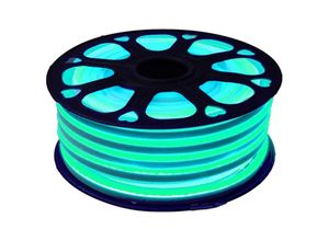 8435523827513 - Jandei - Einfacher flexibler Neon 12V Turquoise Blau 8mm Schnitt 1 cm 100 LED Metro 12W 25m Neon 12 V 8 mm Schnitt 1 cm